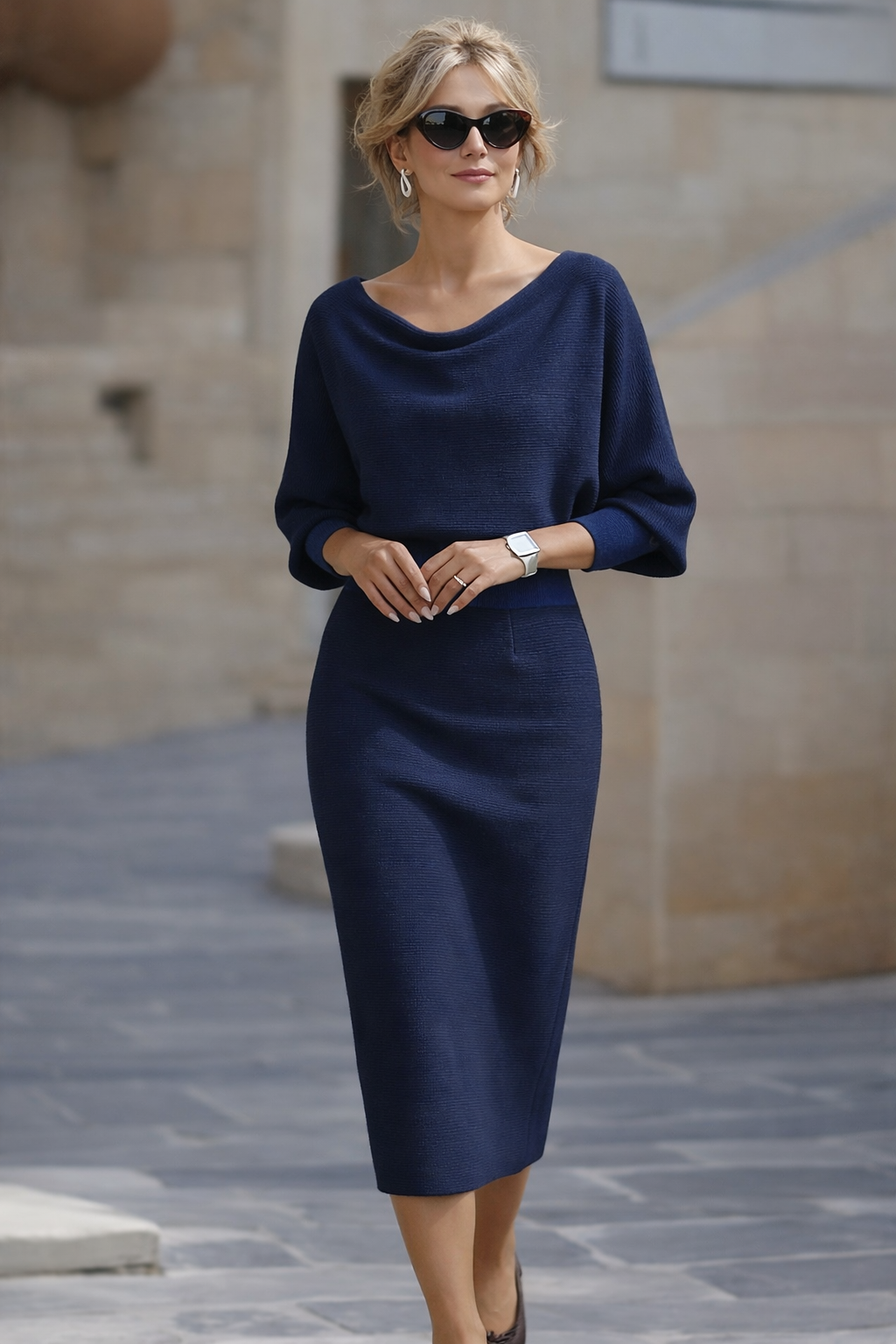 Clara | Chic Casual Midi Dress