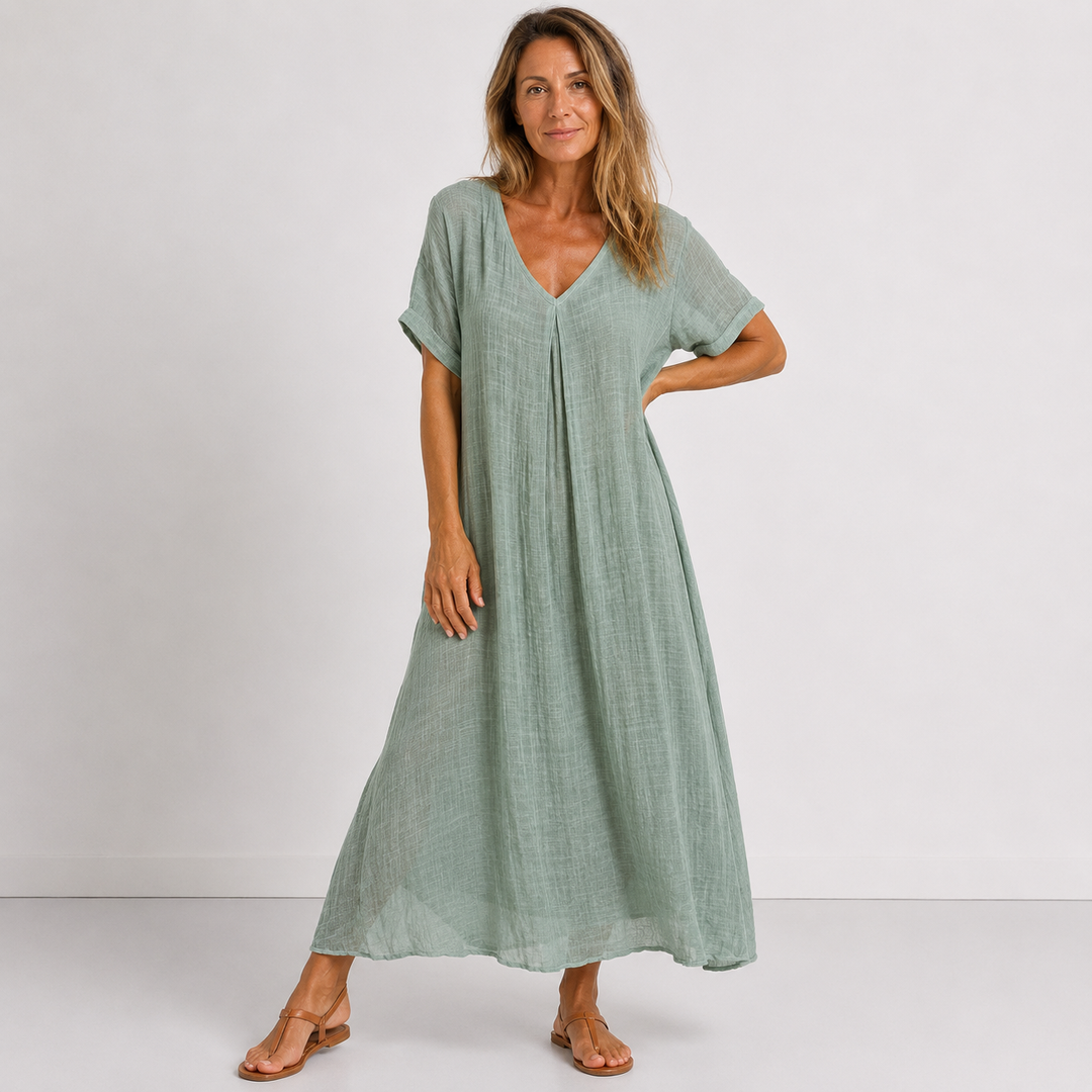Violet - Flowing Maxi Dress
