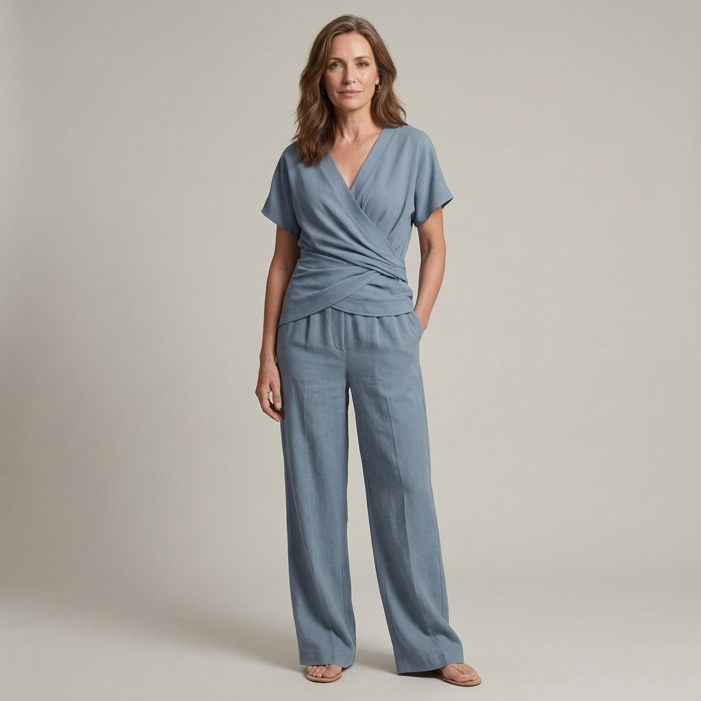 Jasmine | Tie-Front Short Top