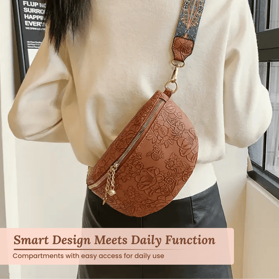 Filomena’s Embossed Charm | Crossbody Bag