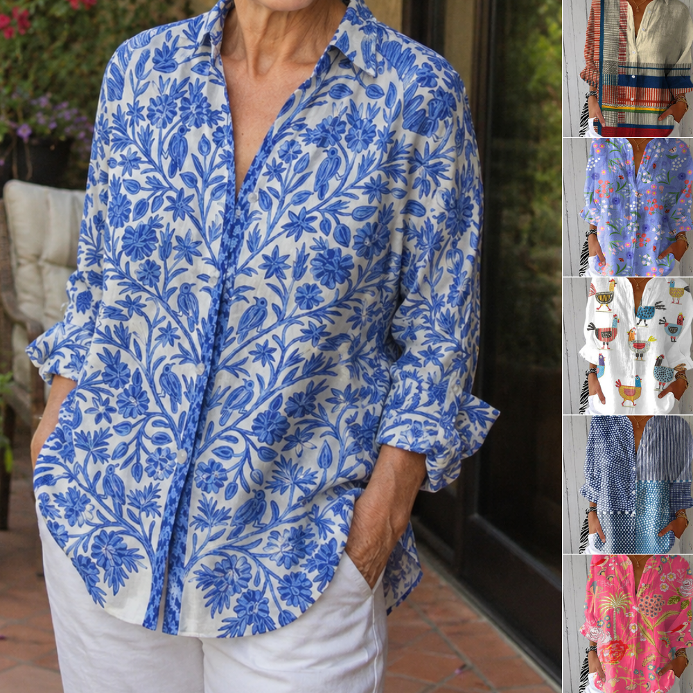 Fiona | Garden Blouse