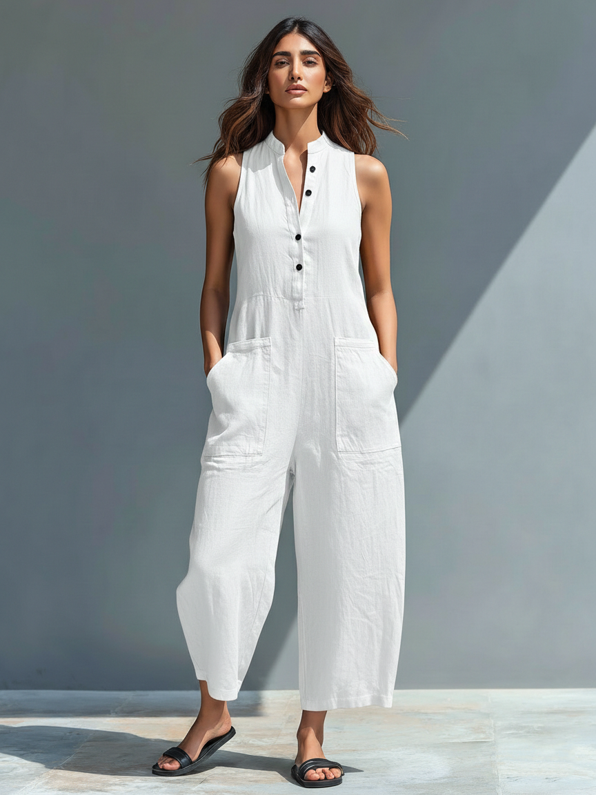 Strapless Chic Romper for Women with Elegant Neckline and Zipper