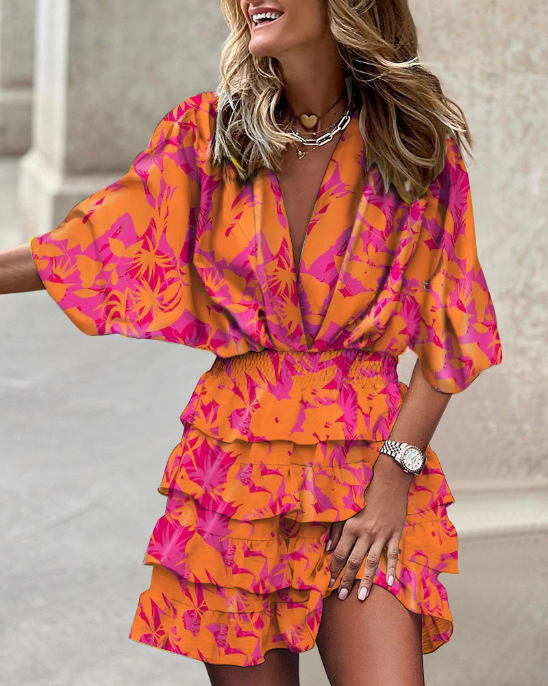 Zara™ | Botanical Midi Dress