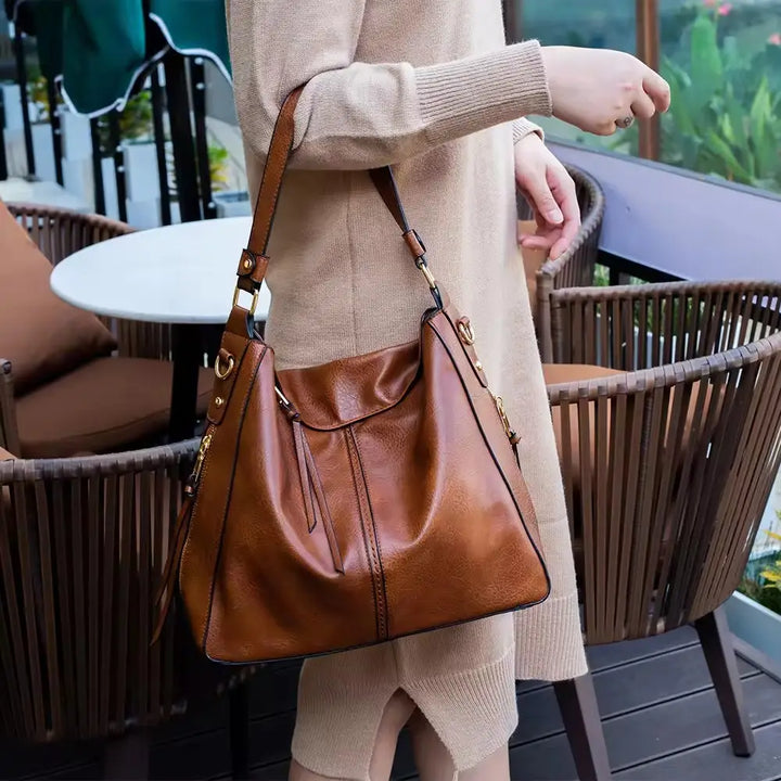 Victoria | Luxury Leather 3-Piece Bag Set