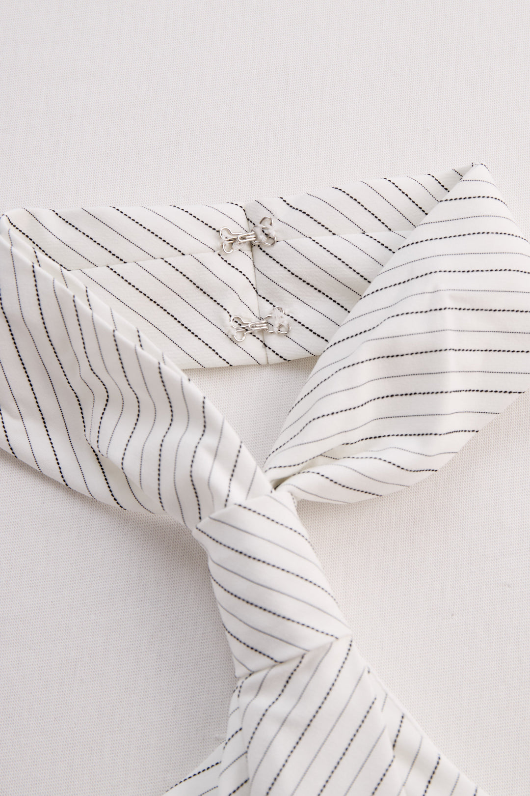Polka Dot Off-Shoulder Tie-Front Top
