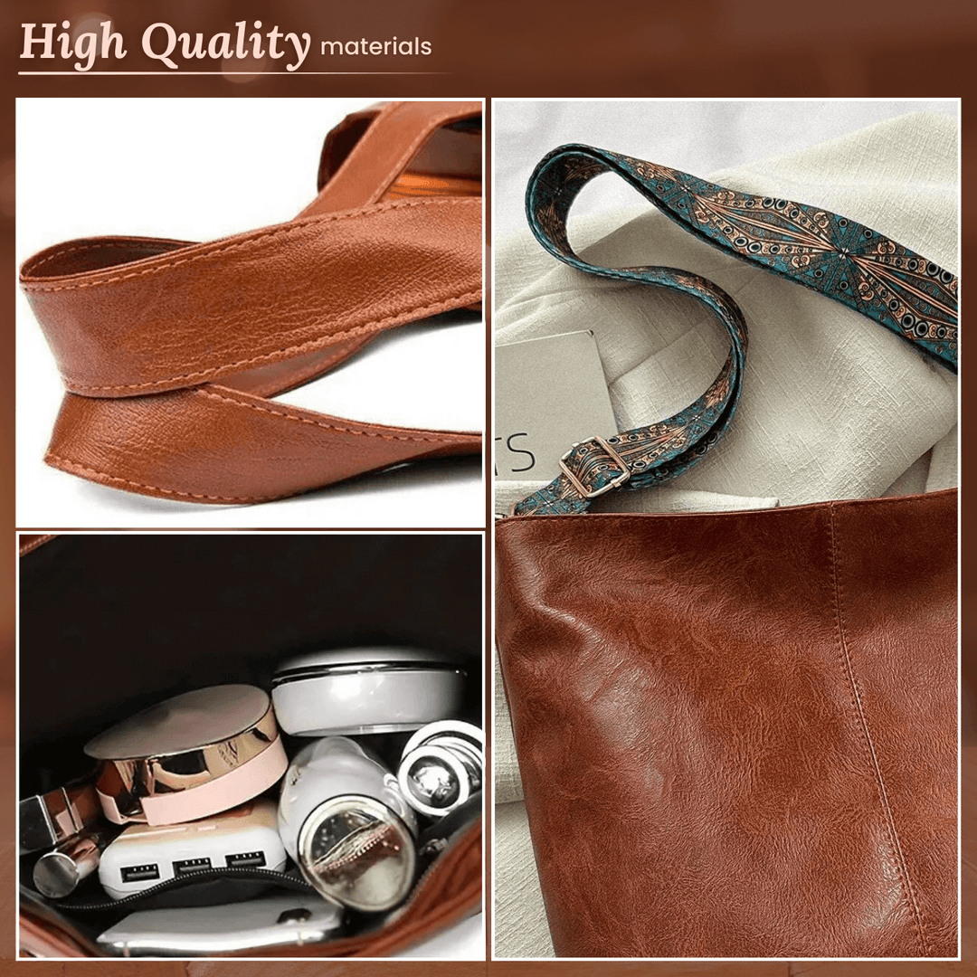 Alba’s Textured Carry | Shoulder Bag