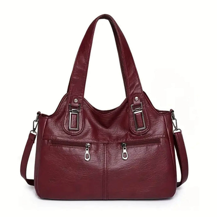 Flavia’s Dual-Zip | Shoulder Bag