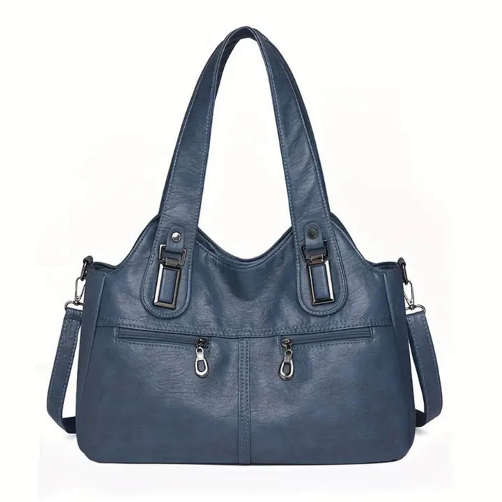 Flavia’s Dual-Zip | Shoulder Bag