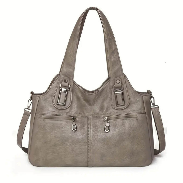 Flavia’s Dual-Zip | Shoulder Bag