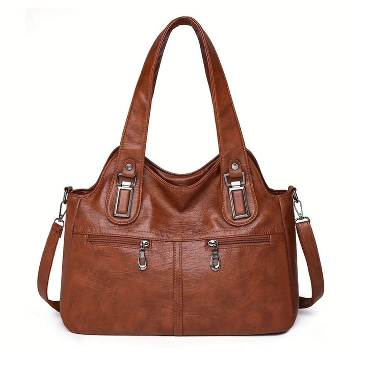 Flavia’s Dual-Zip | Shoulder Bag