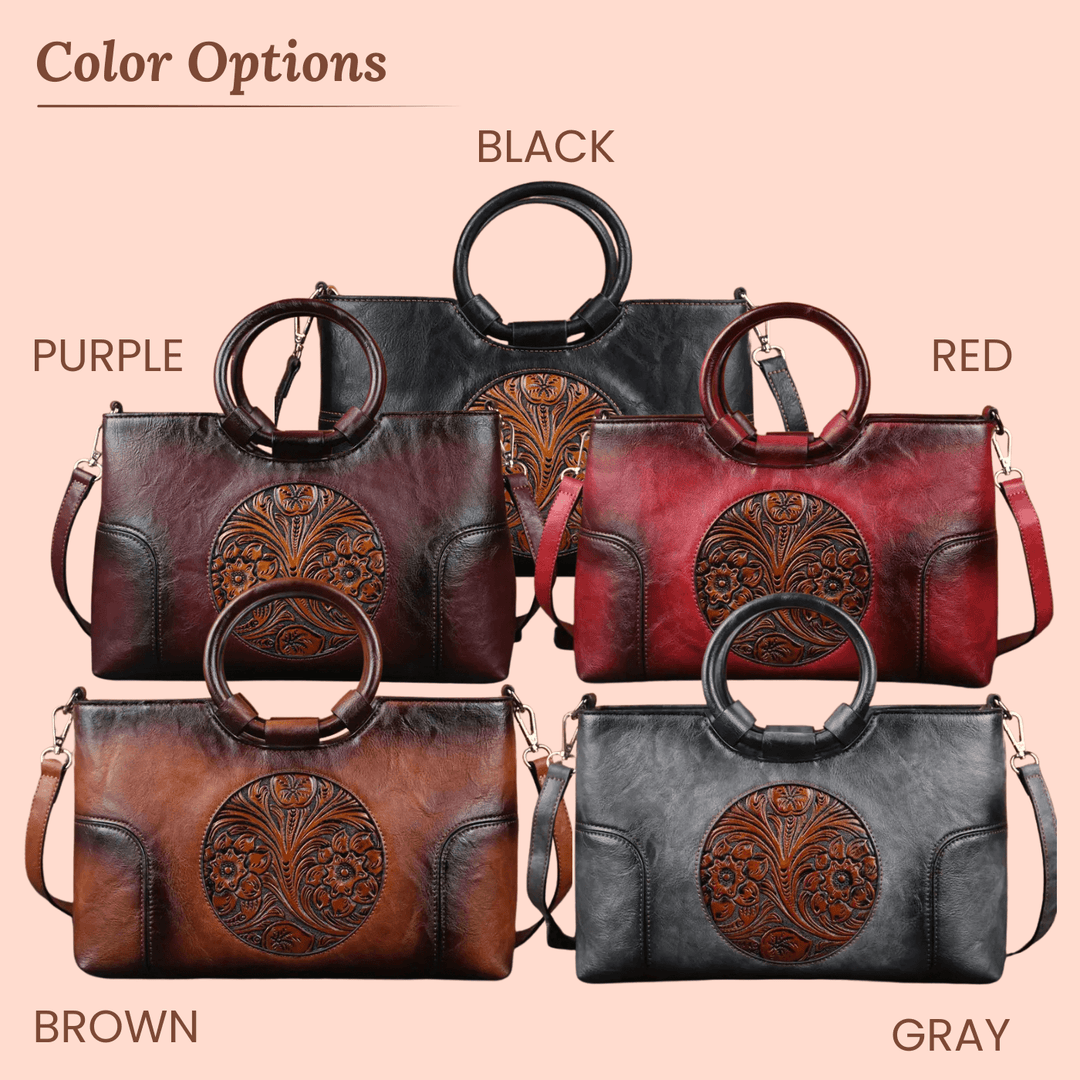Luciana’s Carved Detail | Handbag