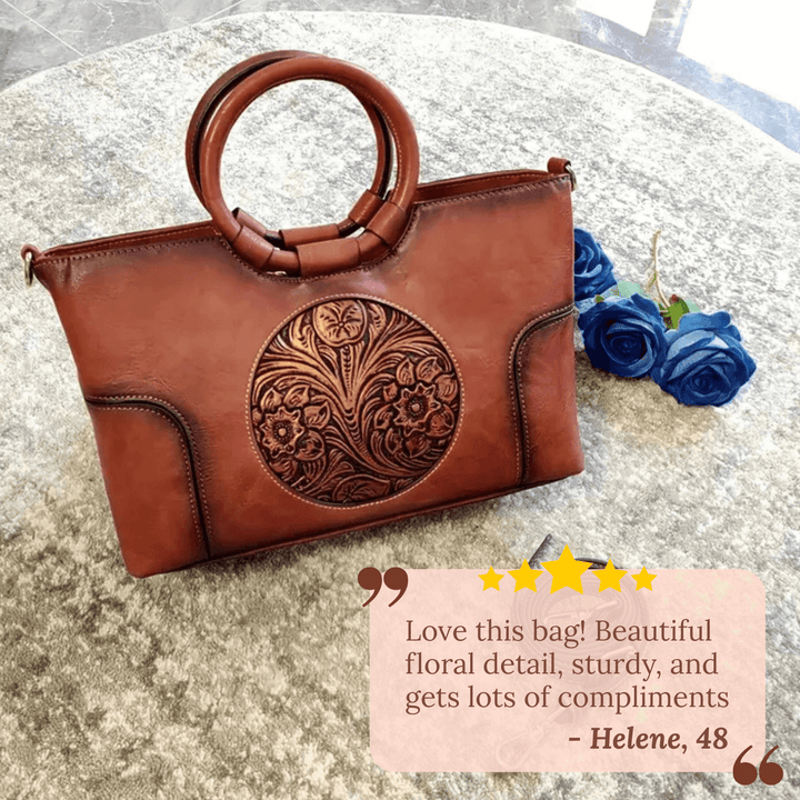 Luciana’s Carved Detail | Handbag