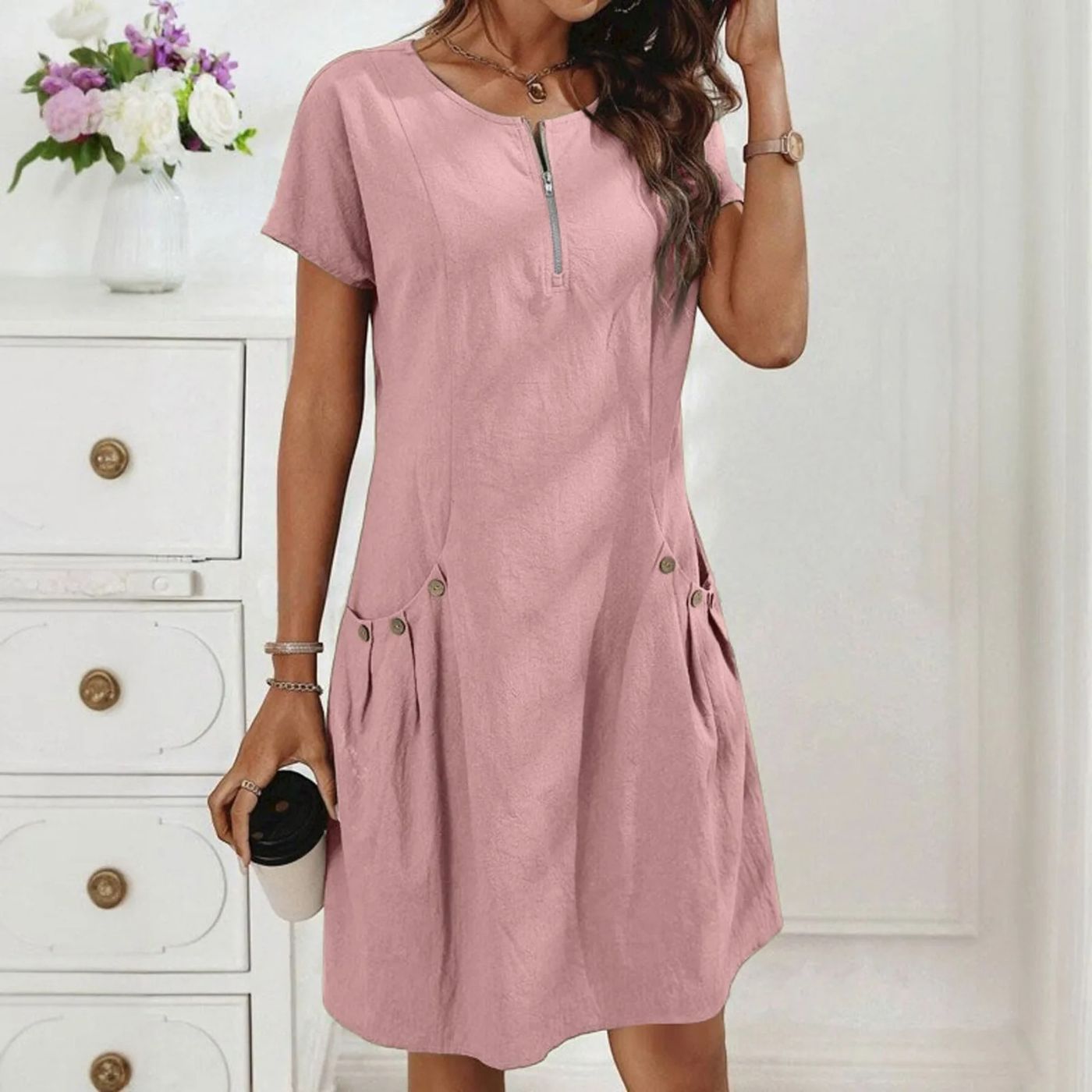 SunnyDays™ | Carefree Spring Whirl Dress