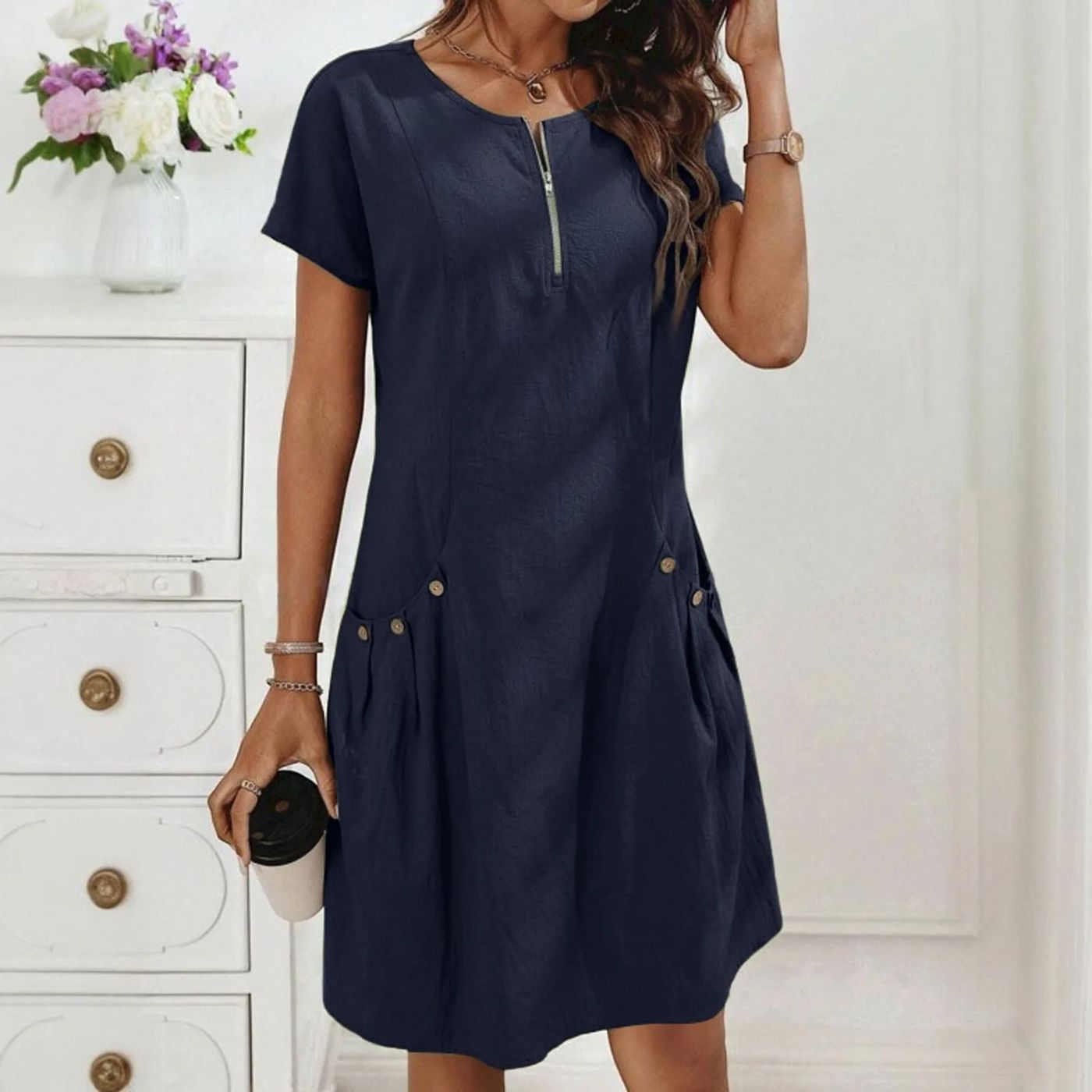SunnyDays™ | Carefree Spring Whirl Dress