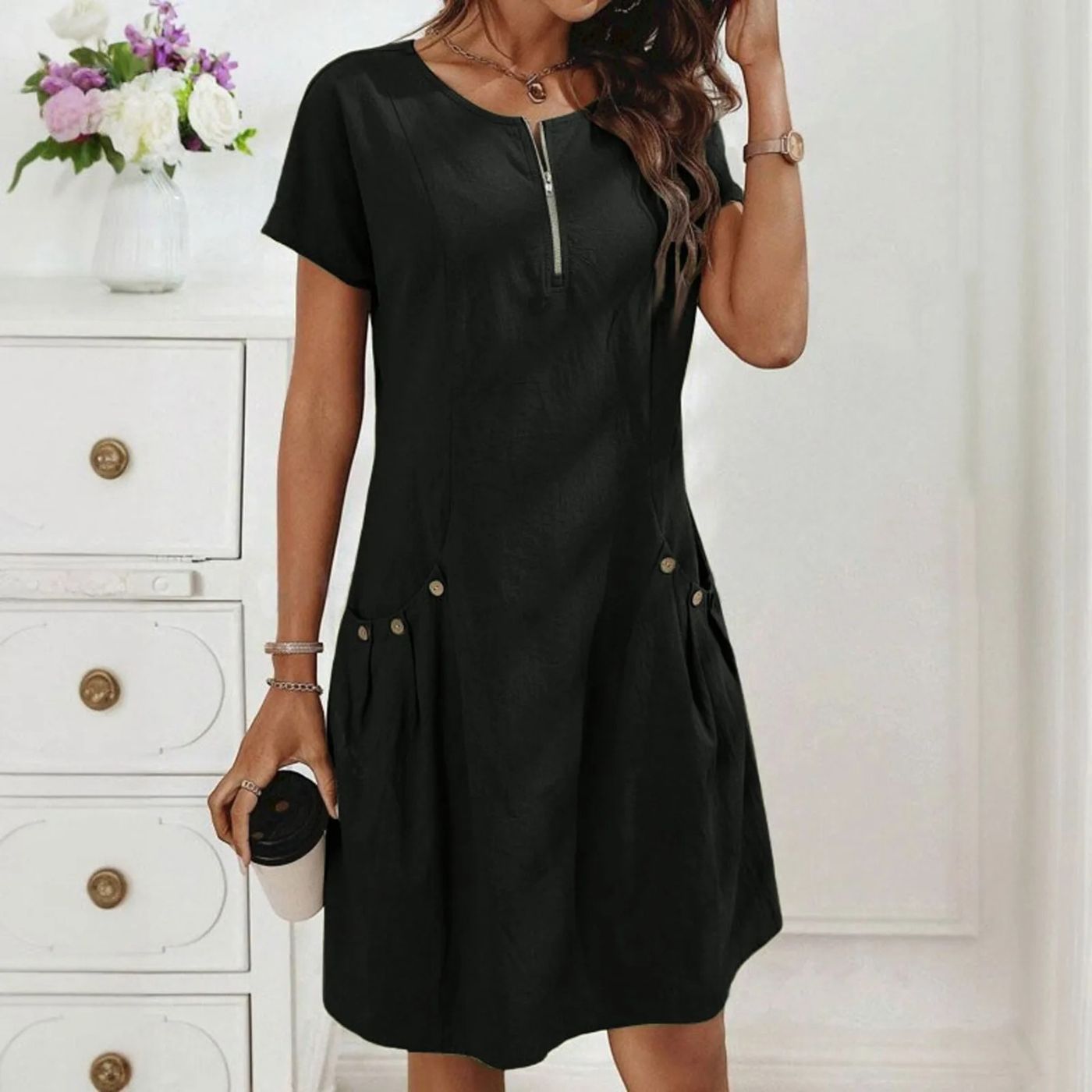 SunnyDays™ | Carefree Spring Whirl Dress