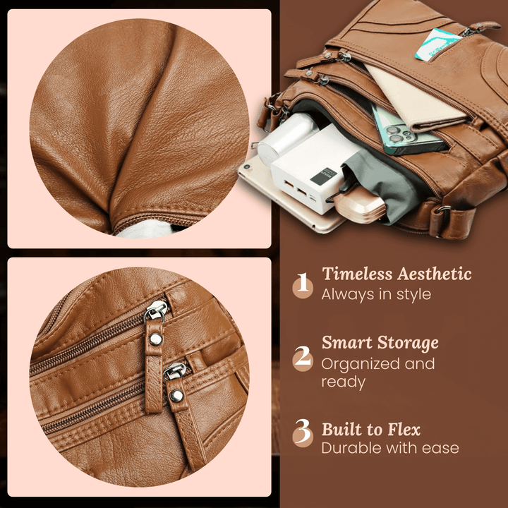 Emanuela’s Multi-Pocket | Shoulder Bag