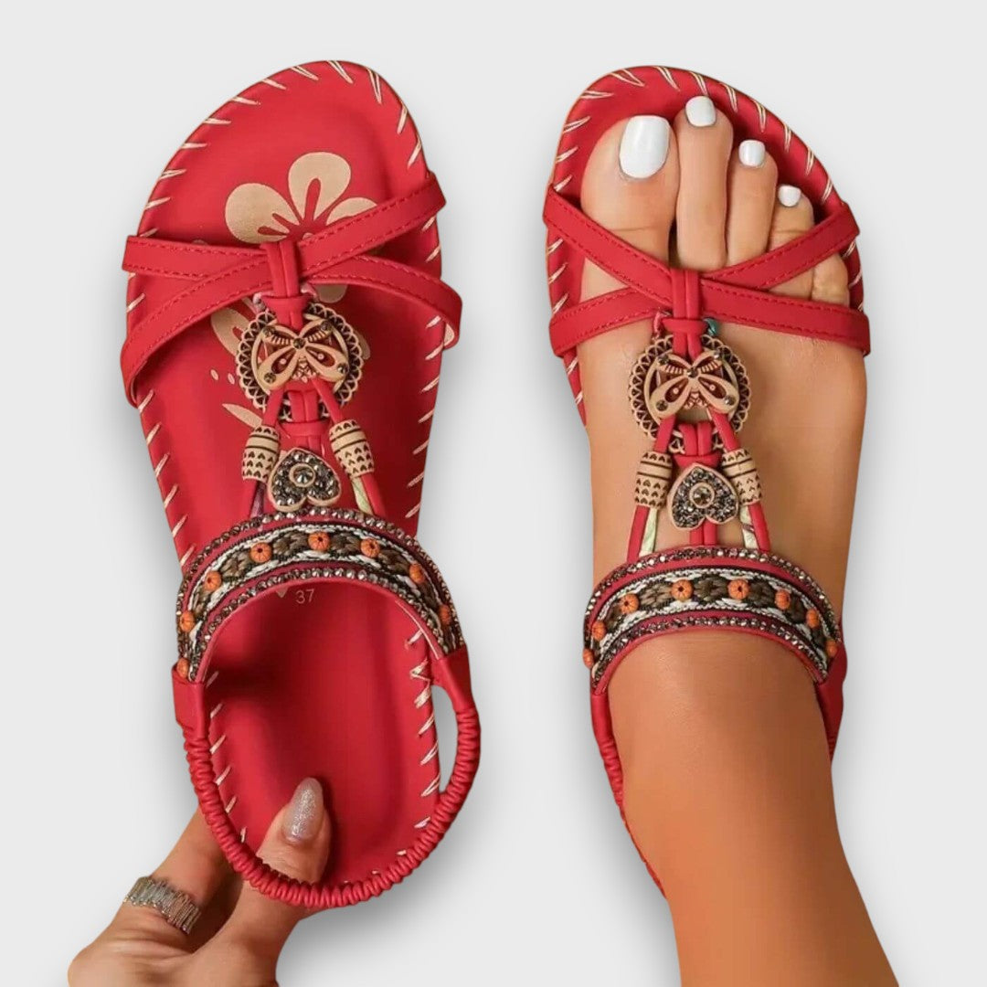 Serena | Bohemian-Inspired Sandals Featuring Orthopedic Support