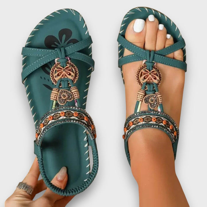 Serena | Bohemian-Inspired Sandals Featuring Orthopedic Support