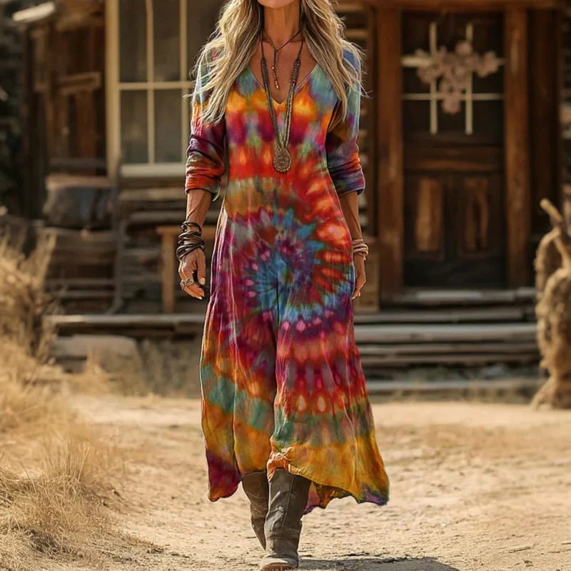 Clara | Long Sleeve Retro Everyday Dress