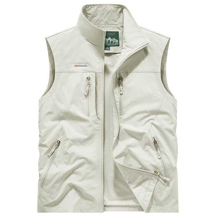 Louis | Breathable Multi-Pocket Cargo Waistcoat