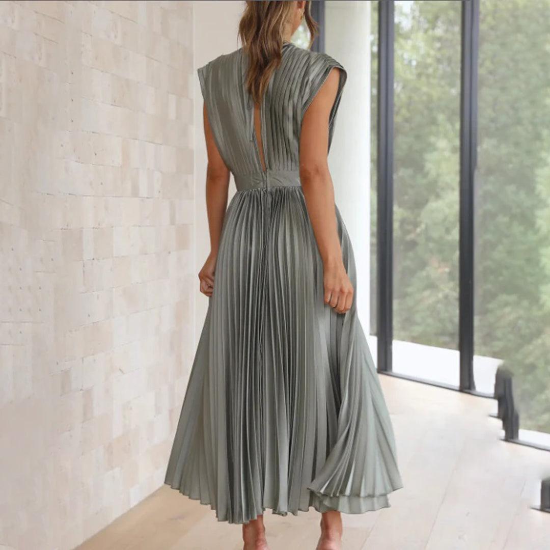 Marni™ | Classic Pleated Midi Gown