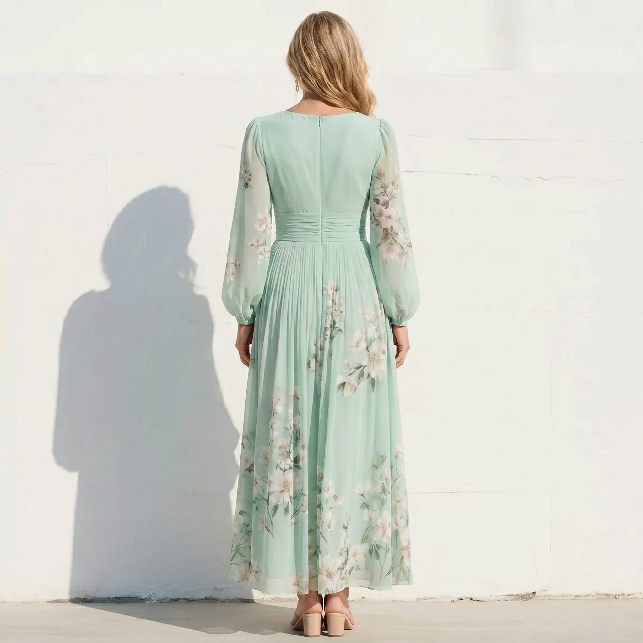 Emma | Botanical Midi Dress