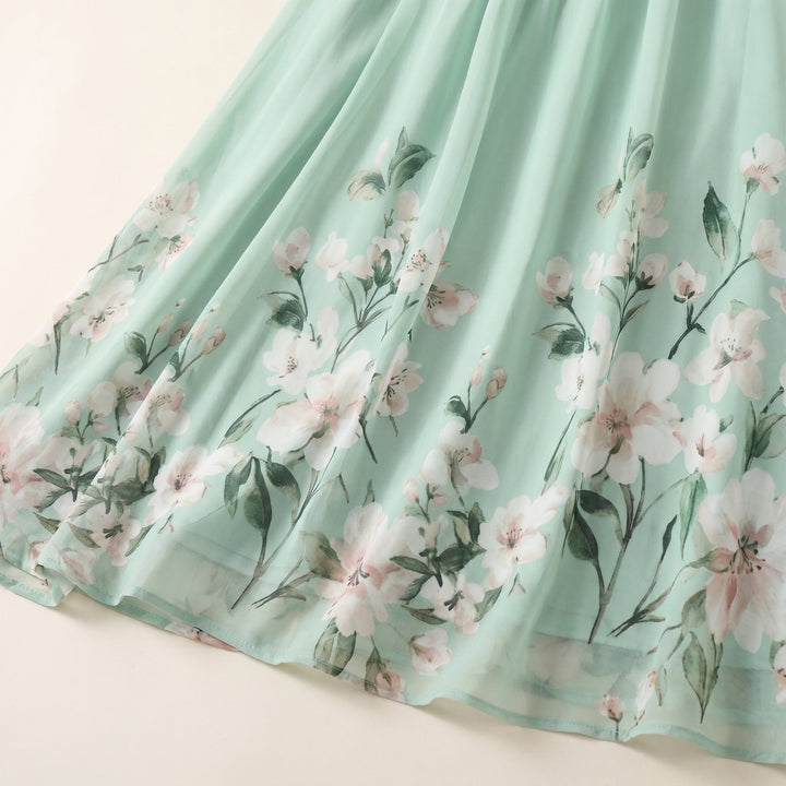 Emma | Botanical Midi Dress