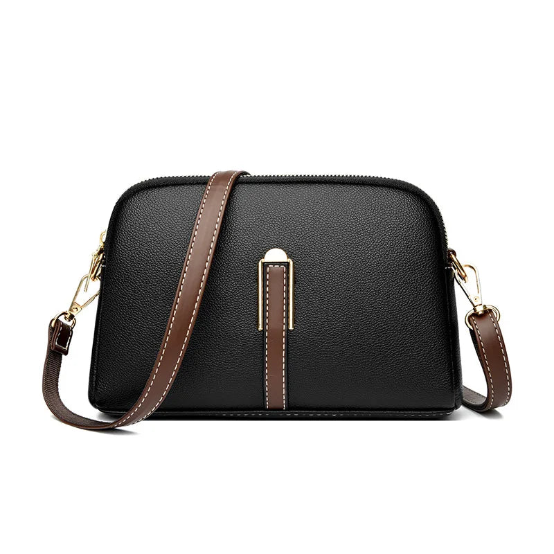 Elegant Women's Leather Shoulder Bag