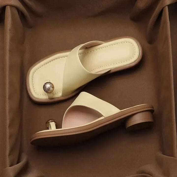 Clara - Suede Sandals