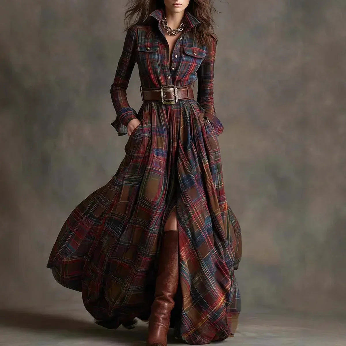 Elena | Elegant Floor-Length Gown