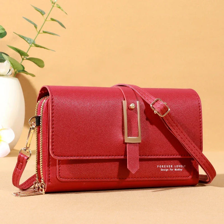 Chic Women's Crossbody Bag - Stylish Mobile Phone and Card Holder