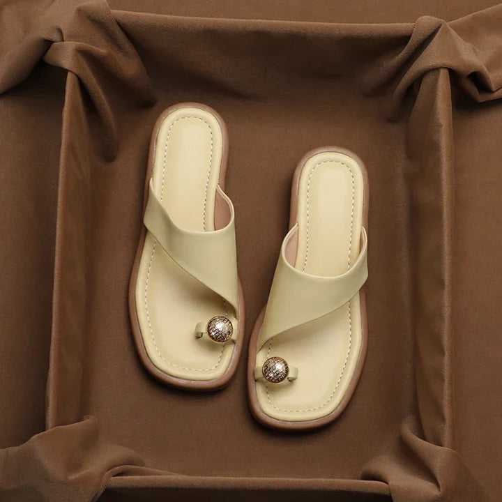 Clara - Suede Sandals