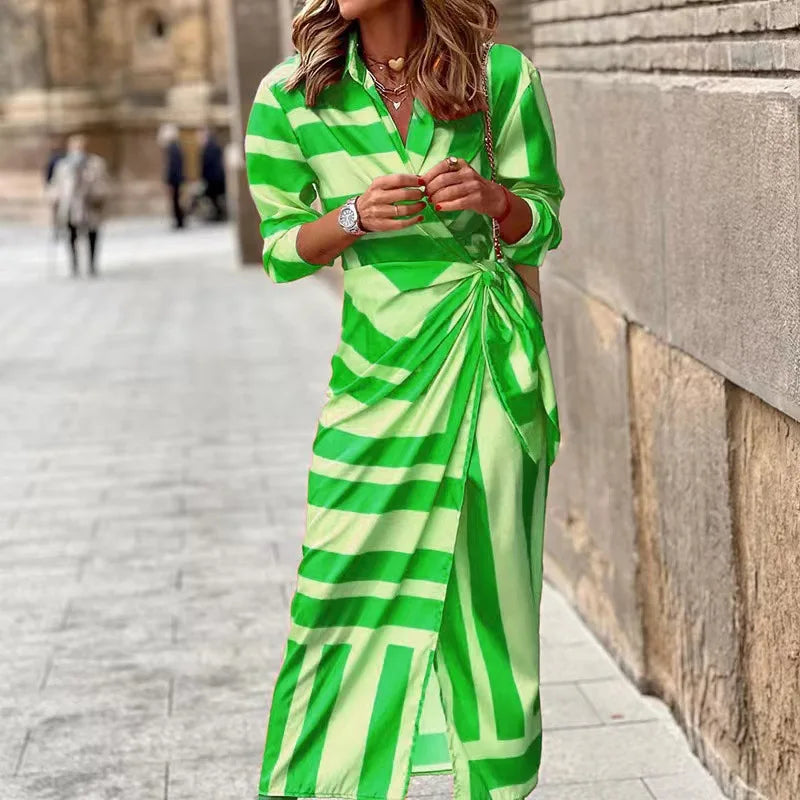 Luna™ | Chic Spring Midi Dress