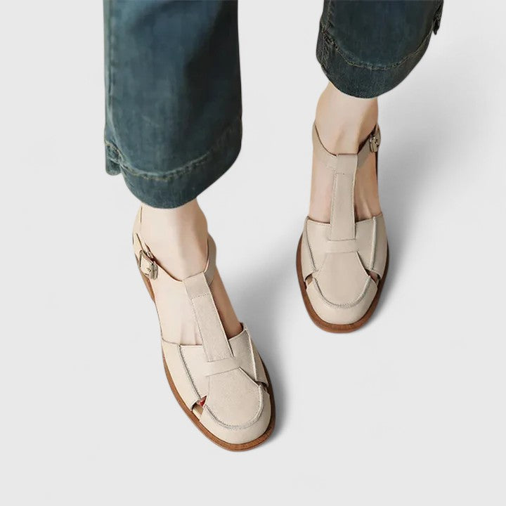 Celestia | Chic Ballet Flat Sandals