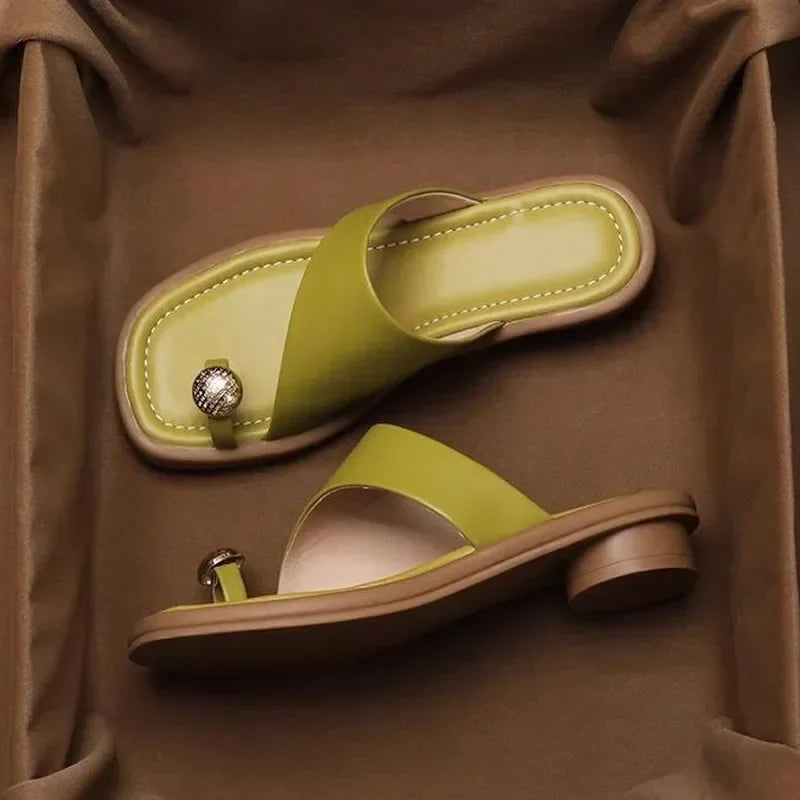 Clara - Suede Sandals