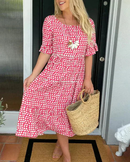 Zara | Coastal Wave Summer Dress