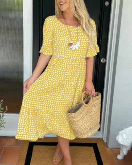 Zara | Coastal Wave Summer Dress
