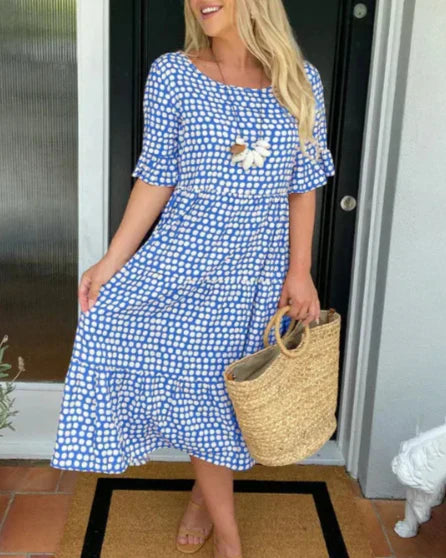 Zara | Coastal Wave Summer Dress