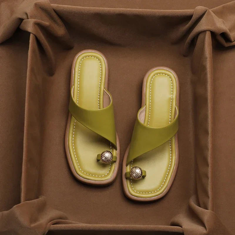 Clara - Suede Sandals