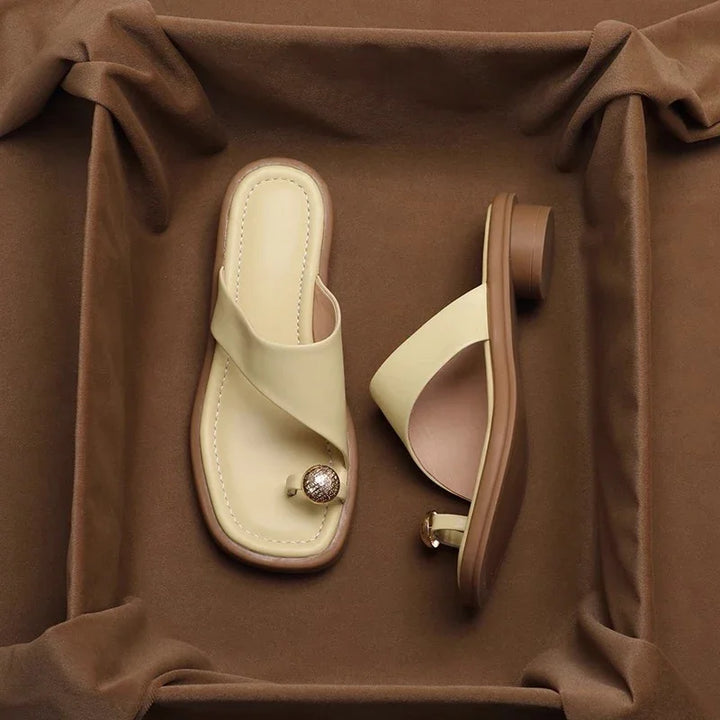 Clara - Suede Sandals