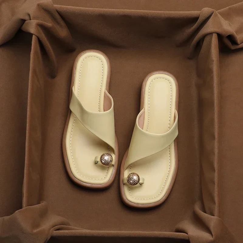 Clara - Suede Sandals