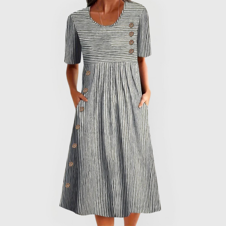 Clara Polka Dot Maxi Dress