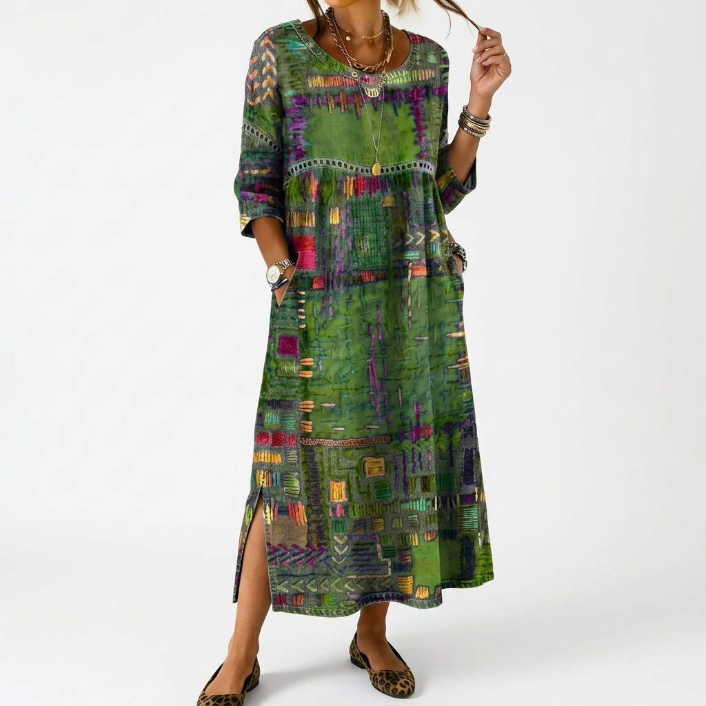 Mairy | BOHEMIAN ARTISTIC DRESS FOR WOMEN