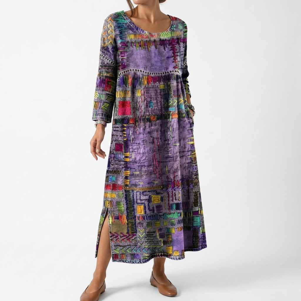 Mairy | BOHEMIAN ARTISTIC DRESS FOR WOMEN