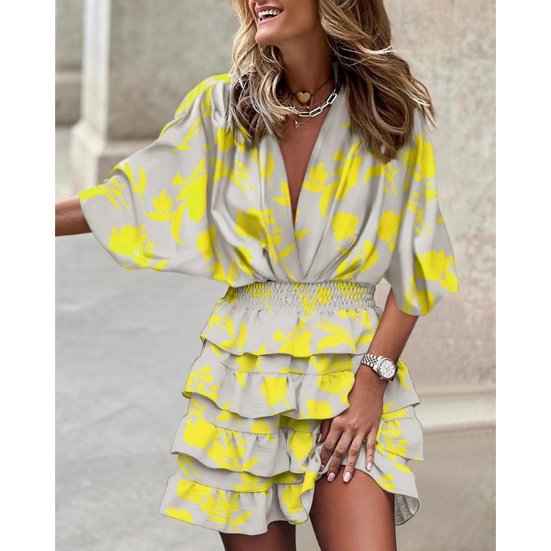 Zara™ | Botanical Midi Dress
