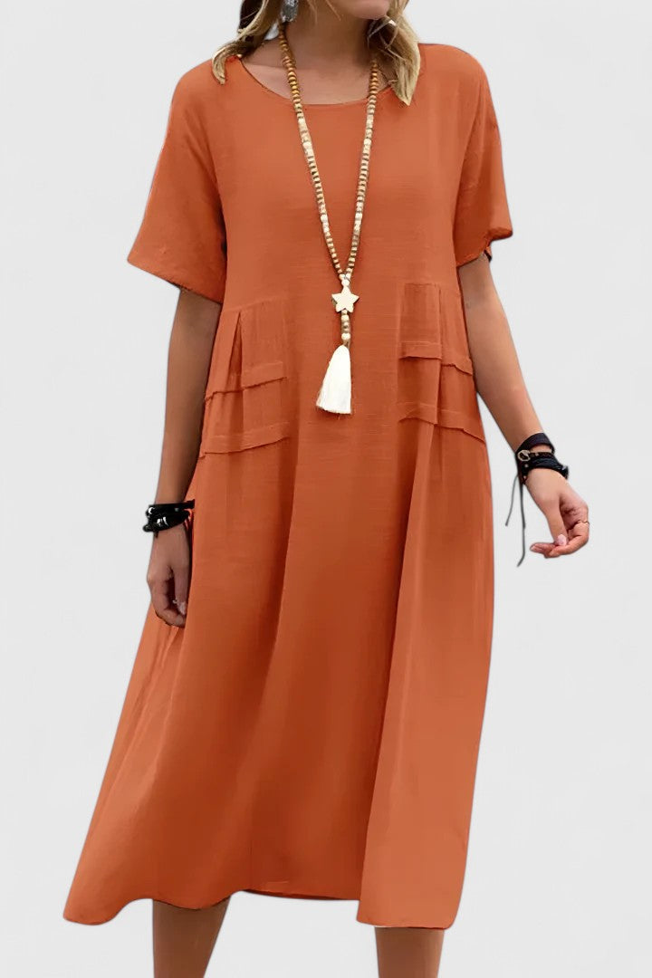 Clara™ | Chic A-Line Dress