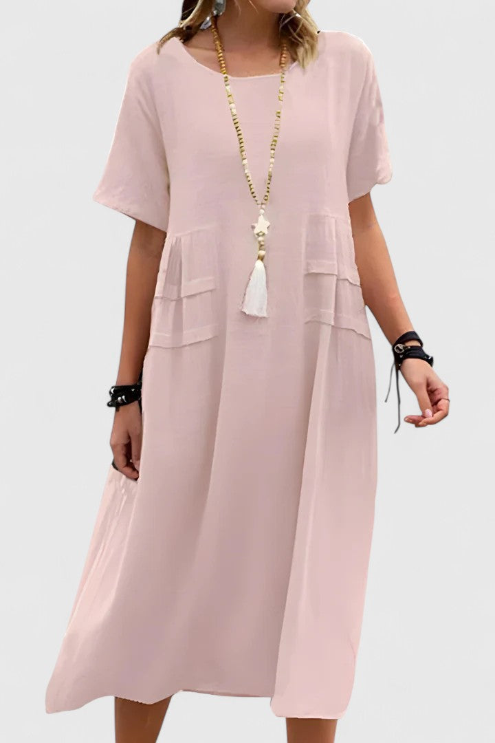 Clara™ | Chic A-Line Dress