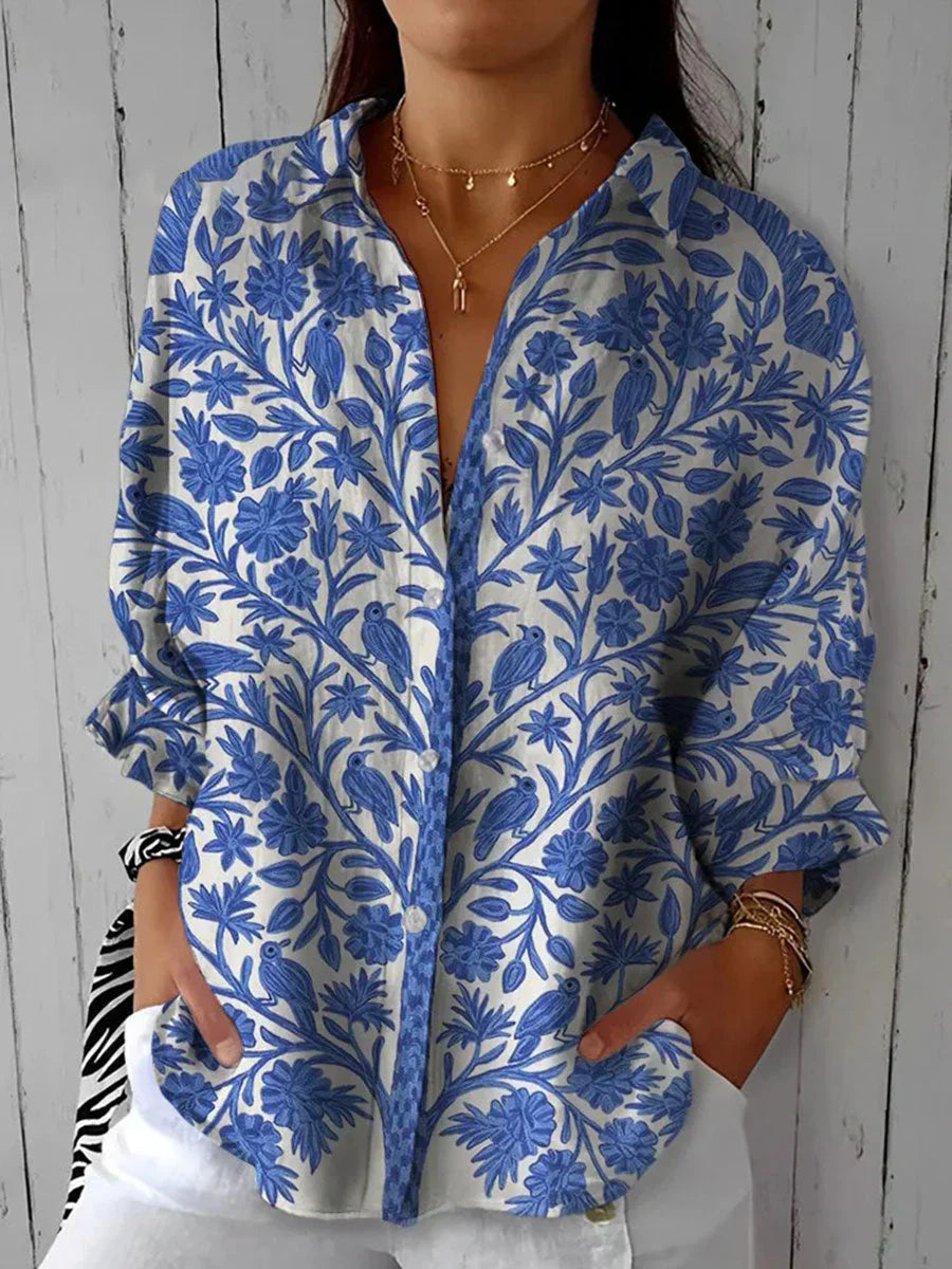 Fiona | Garden Blouse