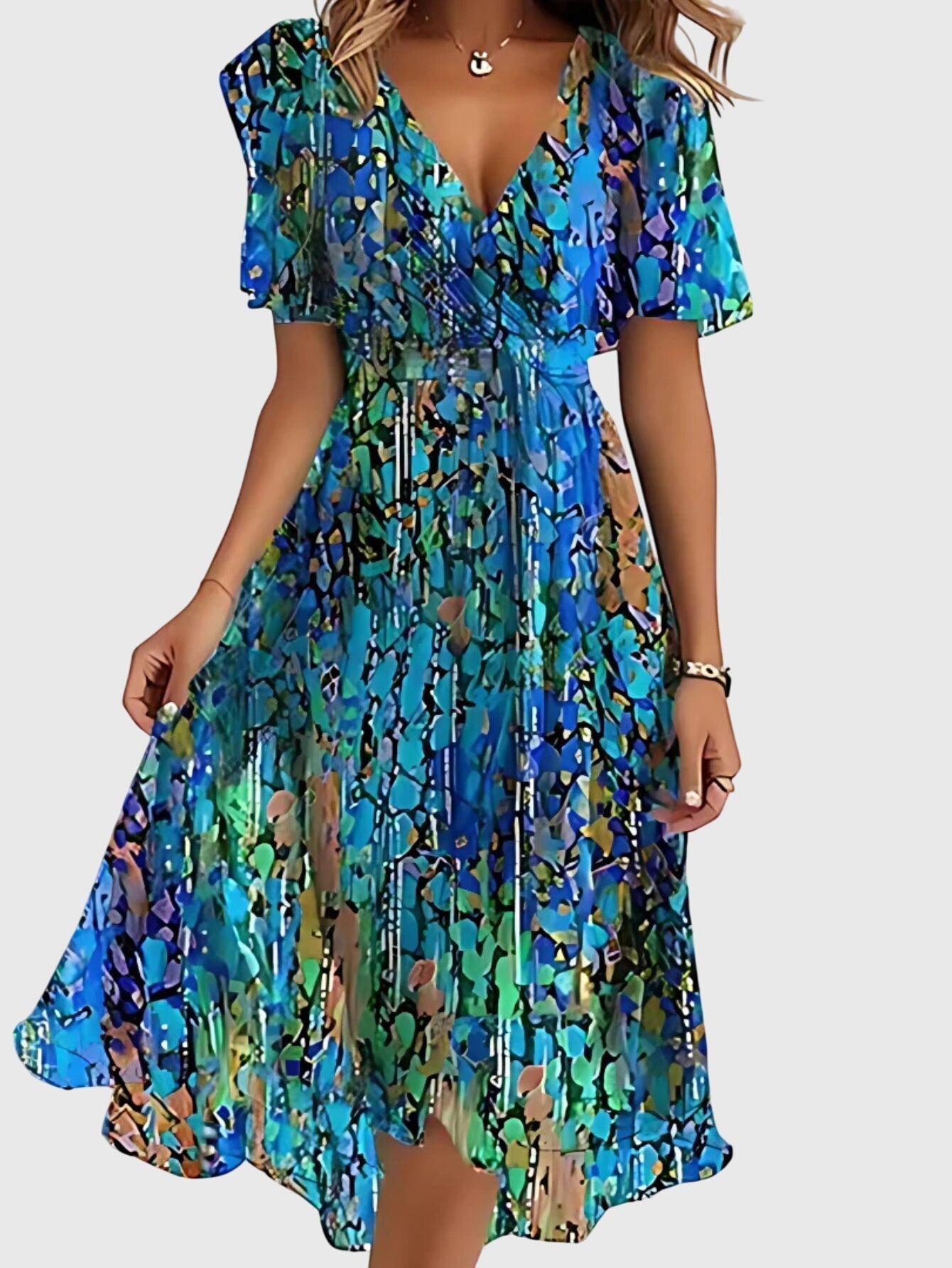 Isabella | Lightweight Maxi Dress with Adjustable Straps