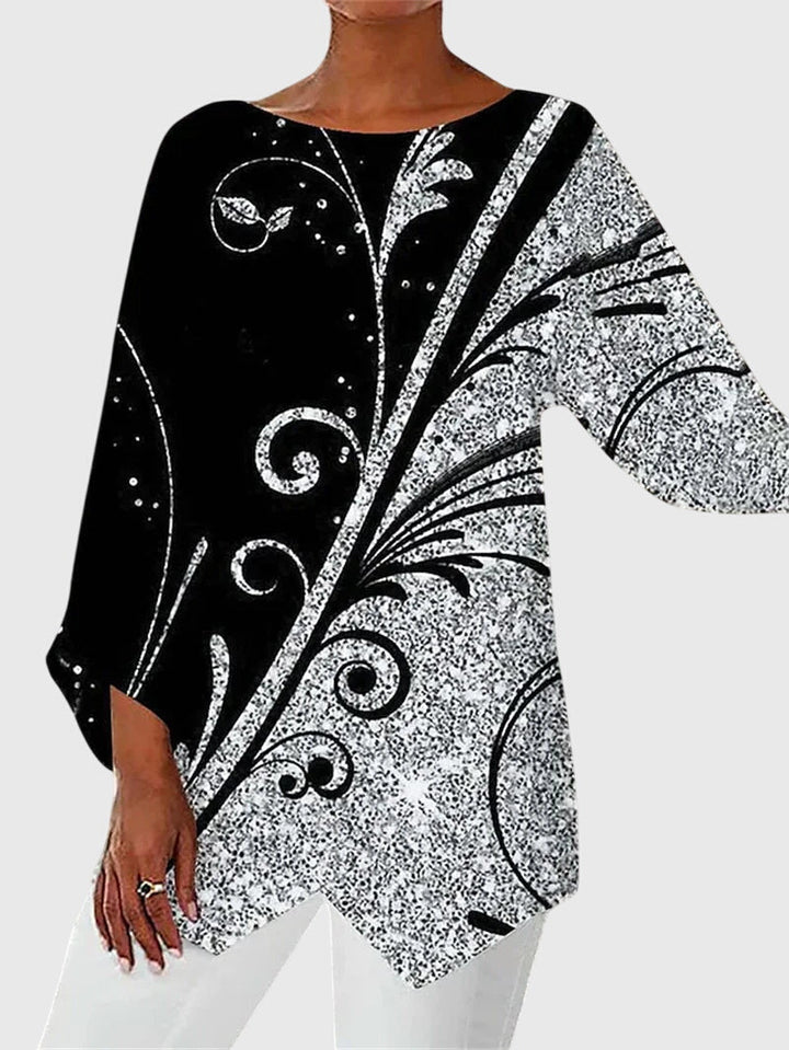 Seraphina™ | Chic V-Neck Blouse